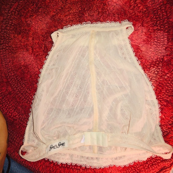 A Line Bralette in Cream - Picture 5 of 6